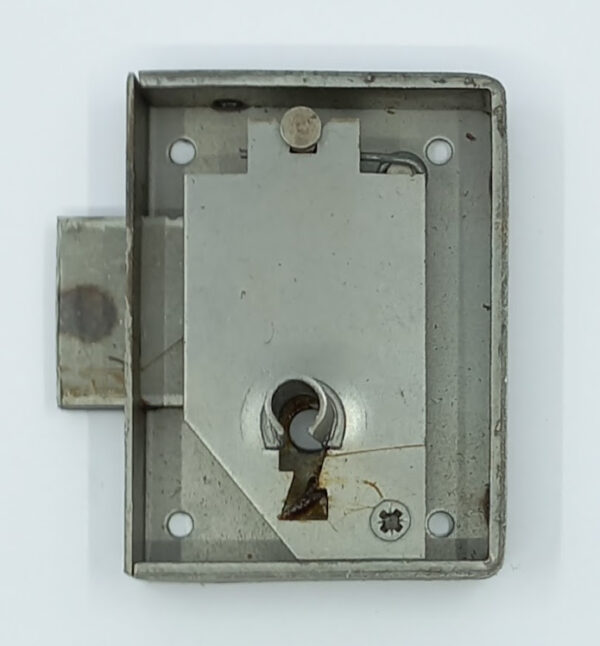 Serrure en applique 10.201 fer limé, 20 à 55mm, D ou G, sans la clé, voir 12.561...