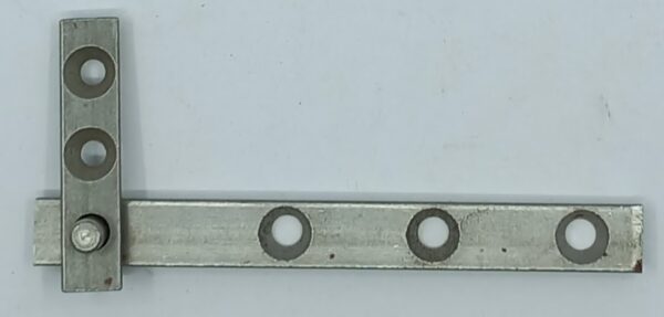 Pivot fer 50.111  avec petit côté, dim. 70 - 80 - 90mm, la paire haut et bas.