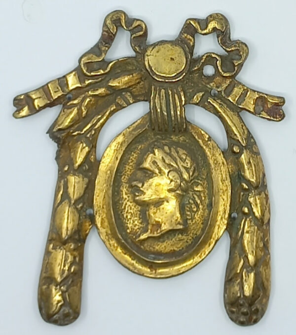 Motif, bronze, 30.450.1  Louis XVI, patinés, 145x95mm, G+D, prix de la paire.