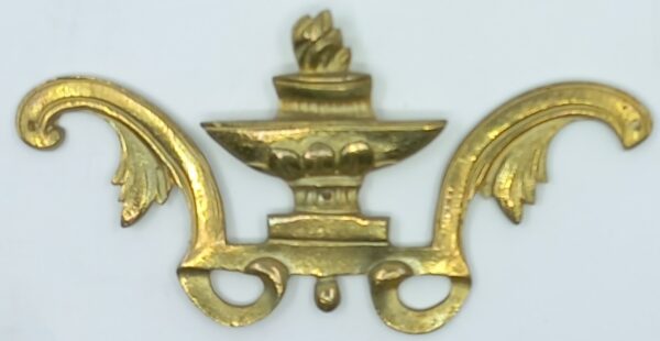 Tablier bronze 30.434.1  Louis XVI, poli, 130x65mm.