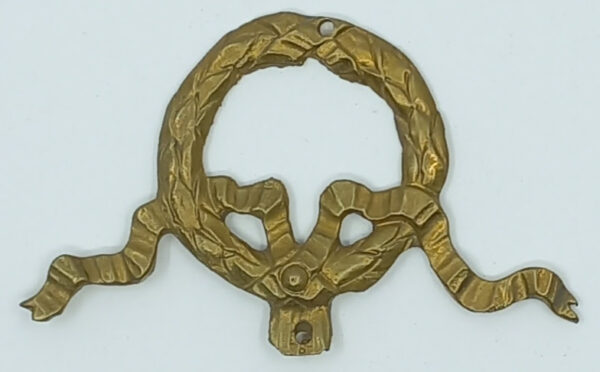 Couronne bronze 30.512.1  Empire, poli, dim. 50x80mm.