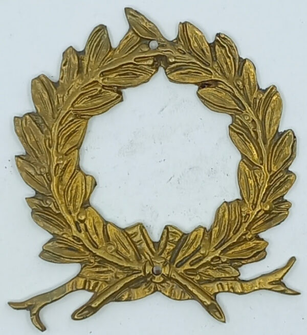 Couronne bronze 30.517.1  Empire, patiné, dim. 65x75mm.