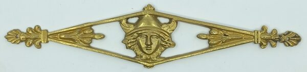 Palmette, bronze 30.501.1  Directoire, poli, dim. 180x40mm H.