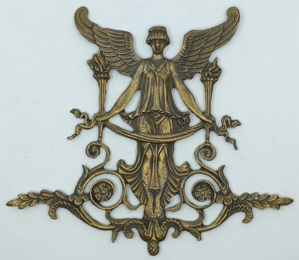 Motif, bronze 30.530.1  Empire, patiné, dim. 170x148mm H.