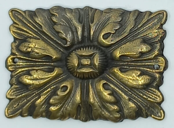 Rosace bronze 30.443  Louis XVI, rectangulaire, divers grandeurs.