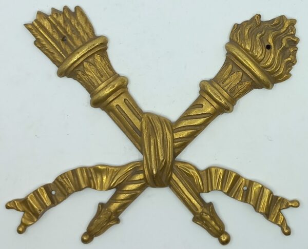 Motif, bronze, 30.565.1  Empire, patinés, 160x130mm, H