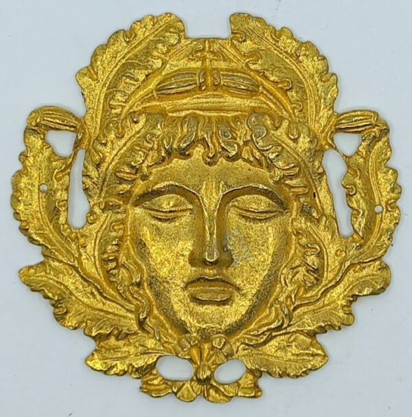 Motif, bronze 30.560.1  Empire, poli, dim. 90x90mm.