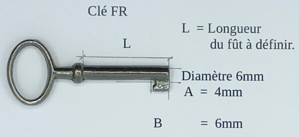 12.602 Montage de l'anneau commandé, sur fût FR, selon votre mesure, dès 30mm.