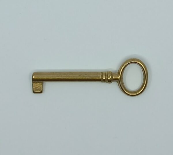 Clé laiton 12.256.13   avec fut Euro 40/6mm  P=7x6mm