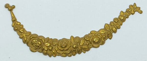 Motif, bronze, 30.460.1 Louis XVI, embouti, poli, 133x50mm, D+G, prix par paire.