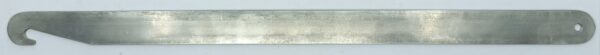 Compas  60.301  en fer brut.1 ou laiton brut .2 pour abatant, dim. 350x20/2mm.
