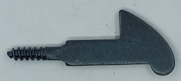 Fermeture, 10.920.1 crochet fonte, 50x20mm, à visser, pour ressort d'armoire 10.921.