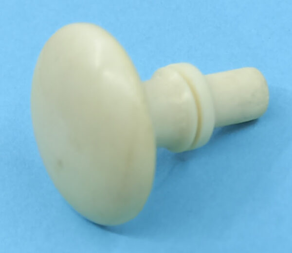 Bouton os  55.501.1  diam.20mm, H-15mm, avec tourillon de 5,5mm.